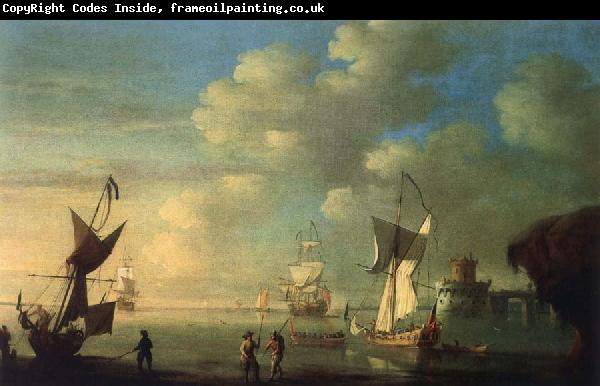 Monamy, Peter A royal yacht and other shipping off the coast